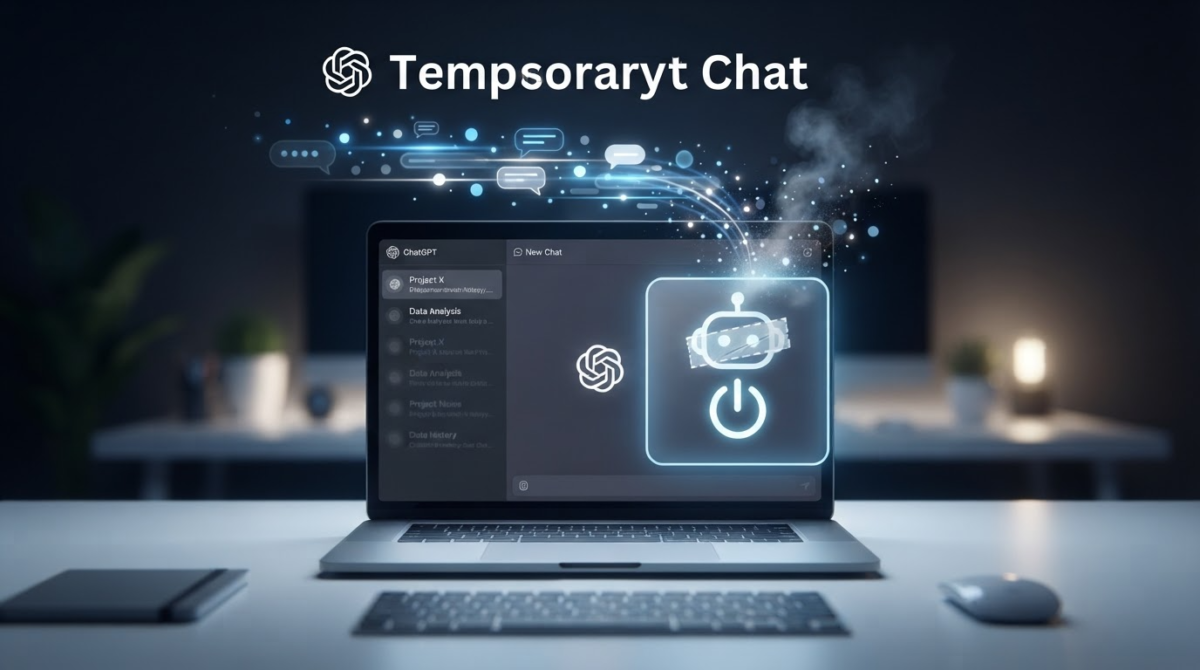 ChatGPTの一時チャットとは？履歴に残さず使う前に確認したいこと
